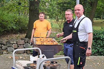 Ein großes Dankeschön an unsere "Grillmeister"